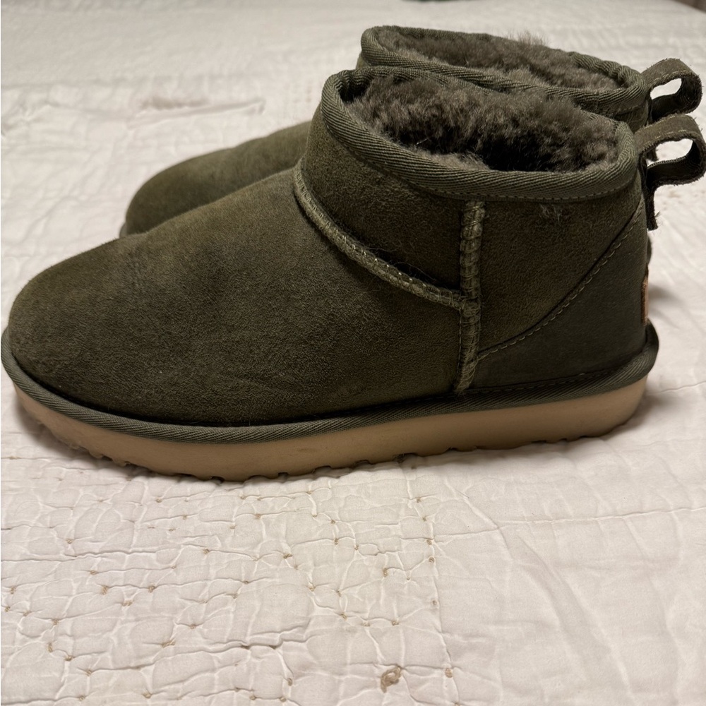 Green Ugg Shorties